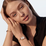 Buy Shop Daniel Wellington Quadro Pressed Melrose Pink Dial Pink Mesh Bracelet Watch For Women - DW00100510 USA Online