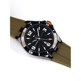Buy Shop Tommy Hilfiger Drew Black Dial Green Rubber Strap Watch for Men - 1791065 USA Online