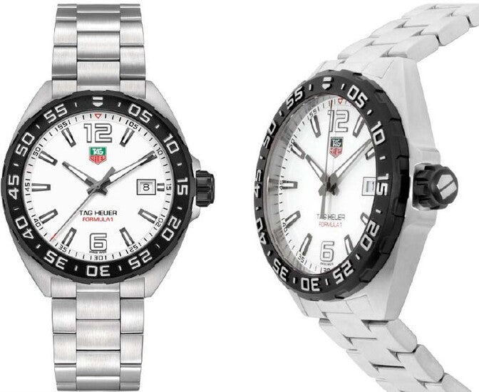Buy Shop Tag Heuer Formula 1 White Dial Watch for Men - WAZ1111.BA0875 USA Online
