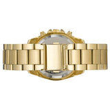 Buy Shop Michael Kors Runway Chronograph Orange Dial Gold Steep Strap Watch For Women - MK6162 USA Online
