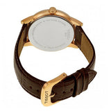 Buy Shop Tissot T Classic Carson Quartz White Dial Brown Leather Strap Watch for Men - T085.410.36.012.00 USA Online