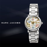 Buy Shop Marc Jacobs Classic White Dial Silver Steel Strap Watch for Women - MJ3581 USA Online