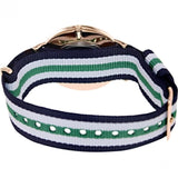 Buy Shop Daniel Wellington Classic Nottingham White Dial Two Tone NATO Strap Watch For Men - 0108DW USA Online