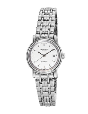 Buy Shop Longines Presence 25.5mm Automatic Stainless Steel Watch for Women - L4.321.4.12.6 USA Online