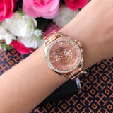 Buy Shop Coach Mini Boyfriend Rose Gold Dial Rose Gold Steel Strap Watch for Women - 14501701 USA Online