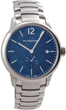 Buy Shop Burberry The Classic Blue Dial Silver Steel Strap Watch for Men - BU10007 USA Online