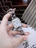 Buy Shop Guess Vanity Silver Dial Silver Steel Strap Watch for Women - W1029L1 USA Online