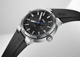 Oris TT1 Day Date Black Dial Black Rubber Strap Watch for Men - 0173577524154-0742406FC