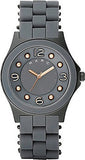 Buy Shop Marc Jacobs Pelly Grey Dial Grey Silicone Strap Watch for Women - MBM2537 USA Online