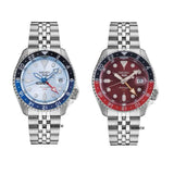 Buy Shop Seiko 5 Sports Automatic GMT SKX Sports Style Asia Exclusive Limited Edition Ice Blue Dial Silver Steel Strap Watch For Men - SSK029K1 USA Online