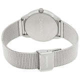 Buy Shop Calvin Klein Minimal White Dial Silver Mesh Bracelet Watch for Women - K3M52152 USA Online