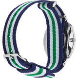 Buy Shop Daniel Wellington Classic Nottingham White Dial Two Tone NATO Strap Watch For Men - 0208DW USA Online