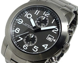 Buy Shop Marc Jacobs Larry Chronograph Black Dial Gunmetal Grey Steel Strap Watch for Men - MBM5031 USA Online