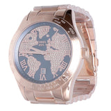 Buy Shop Michael Kors Layton Rose Gold Dial Rose Gold Steel Strap Watch for Women - MK6395 USA Online