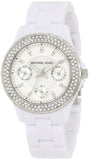 Buy Shop Michael Kors Runway White Ceramic Dial White Steel Strap Watch for Women - MK5161 USA Online