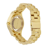 Buy Shop Marc Jacobs Henry Transparent Gold Dial Gold Steel Strap Watch for Women - MBM3338 USA Online