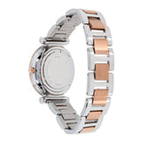 Buy Shop Fossil Carlie Silver Dial Two Tone Steel Strap Watch for Women - ES4342 USA Online