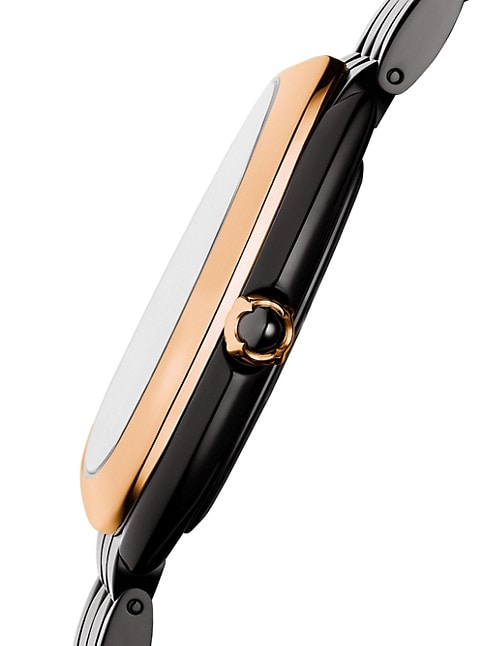 Buy Shop Bvlgari Serpenti Seduttori Black Dial Black Steel Strap Watch for Women - SERPENTI103704 USA Online