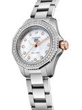 Buy Shop Tag Heuer Aquaracer Professional 200 Quartz Diamonds Mother of Pearl Dial Silver Steel Strap Watch for Women - WBP1451.BA0622 USA Online