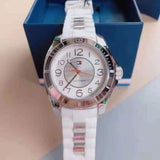 Buy Shop Tommy Hilfiger K2 White Dial White Rubber Strap Watch for Women - 1781306 USA Online