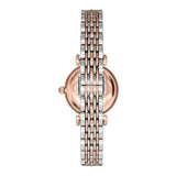 Buy Shop Emporio Armani Gianni T Bar Pink Dial Two Tone Steel Strap Watch For Women - AR11223 USA Online
