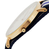 Buy Shop Daniel Wellington Classic Trinity White Dial Three Tone Nylon Strap Watch For Women - 0509DW USA Online