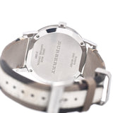 Buy Shop Burberry The City Silver Dial White Leather Strap Watch for Women - BU9019 USA Online