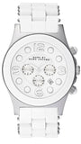 Buy Shop Marc Jacobs Pelly White Dial White Silicone Strap Watch for Women - MBM2565 USA Online