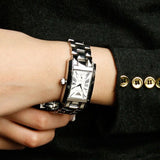 Buy Shop Emporio Armani White Dial Silver Stainless Steel Watch For Women - AR0146 USA Online