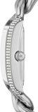 Buy Shop Michael Kors Emery Three Hand White Dial Silver Steel Strap Watch For Women - MK7438 USA Online