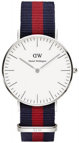 Buy Shop Daniel Wellington Classic Oxford White Dial Two Tone NATO Strap Watch For Women - DW00100046 USA Online