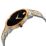 Buy Shop Movado Museum Classic Black Dial Two Tone Steel Strap Watch for Men - 0607200 USA Online