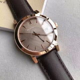 Buy Shop Burberry The City Brown Dial Brown Leather Strap Watch for Men - BU9013 USA Online
