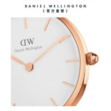 Buy Shop Daniel Wellington Classic Petite Cornwall White Dial Black NATO Strap Watch For Women - DW00100251 USA Online