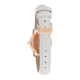 Buy Shop Burberry The City White Dial White Leather Strap Watch for Women - BU9209 USA Online