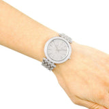 Buy Shop Michael Kors Darci Silver Dial Silver Steel Strap Watch for Women - MK3437 USA Online