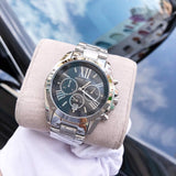 Buy Shop Michael Kors Bradshaw Black Dial Silver Steel Strap Watch for Men - MK5705 USA Online