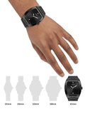 Buy Shop Guess Phoenix Black Dial Black Rubber Strap Watch for Men - GW0386G1 USA Online