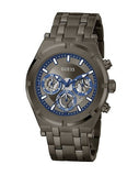 Buy Shop Guess Continental Grey Dial Grey Steel Strap Watch for Men - GW0260G3 USA Online