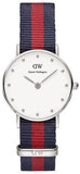 Buy Shop Daniel Wellington Classy Oxford White Dial Two Tone Nylon Strap Watch For Women - DW00100072 USA Online