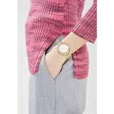 Buy Shop Michael Kors Taryn Mother of Pearl Dial Gold Steel Strap Watch For Women - MK6567 USA Online