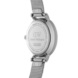 Buy Shop Daniel Wellington Classic Petite Sterling White Dial Silver Mesh Bracelet Watch for Women - DW00100442 USA Online
