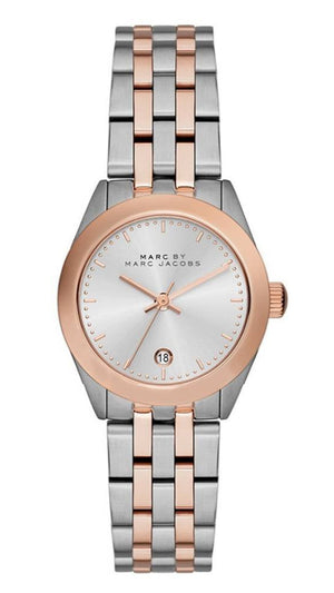 Buy Shop Marc Jacobs Peeker Silver Dial Two Tone Steel Strap Watch for Women - MBM3375 USA Online