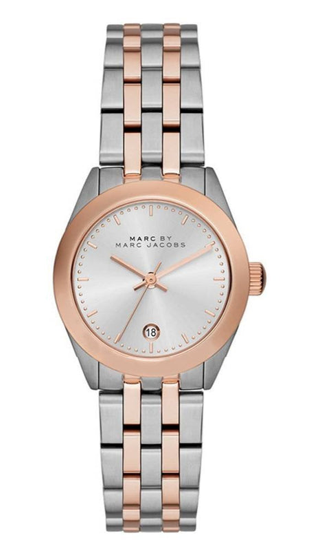 Buy Shop Marc Jacobs Peeker Silver Dial Two Tone Steel Strap Watch for Women - MBM3375 USA Online