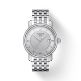 Buy Shop Tissot T Classic Bridgeport Silver Dial Silver Mesh Bracelet Watch For Men - T097.410.11.038.00 USA Online