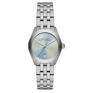 Buy Shop Marc Jacobs Peeker Blue Dial Silver Steel Strap Watch for Women - MBM3376 USA Online