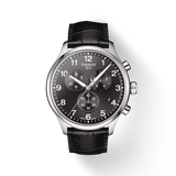 Buy Shop Tissot Chrono XL Classic Black Dial Black Leather Strap Watch For Men - T116.617.16.057.00 USA Online