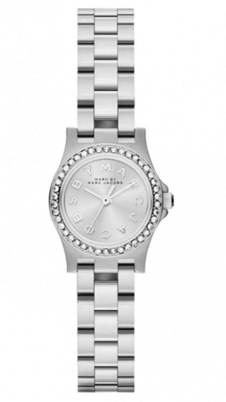 Buy Shop Marc Jacobs Henry Silver Dial Silver Steel Strap Watch for Women - MBM3276 USA Online