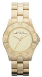 Buy Shop Marc Jacobs Blade Gold Dial Gold Steel Strap Watch for Women - MBM3126 USA Online