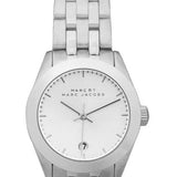 Buy Shop Marc Jacobs Peeker Silver Dial Silver Steel Strap Watch for Women - MBM3373 USA Online
